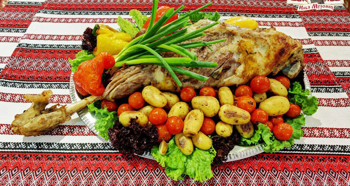 мясо с овощами