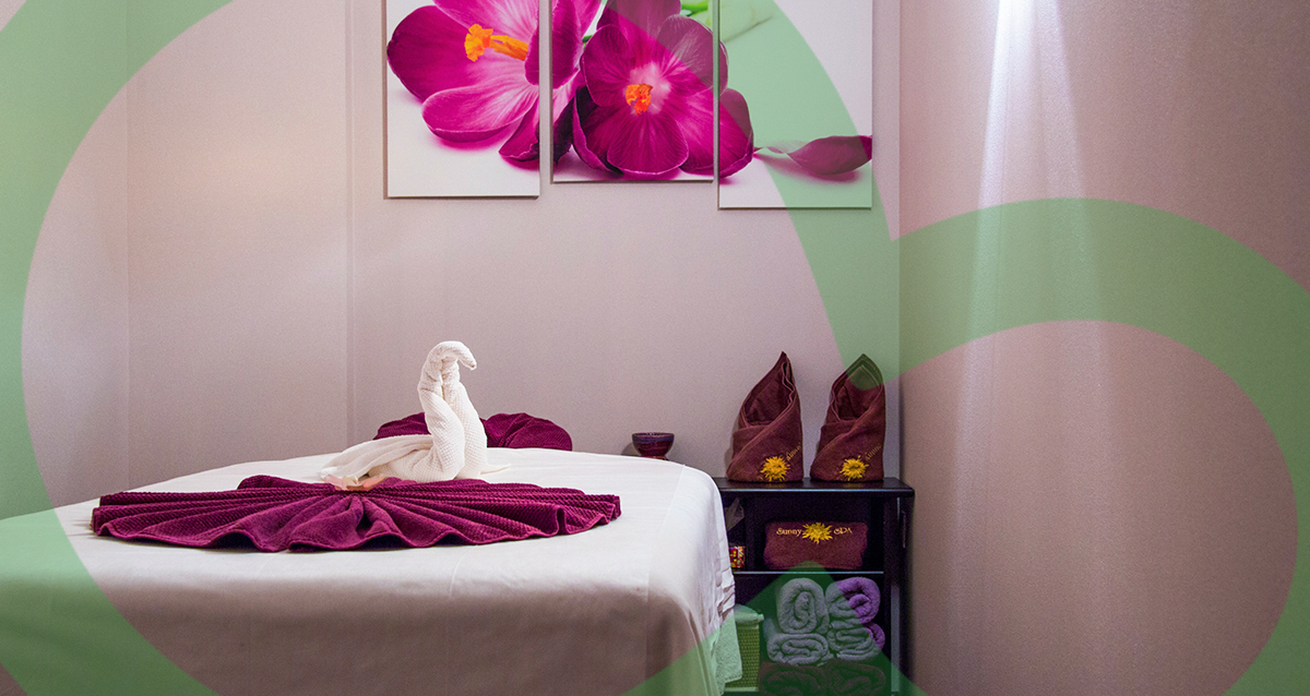 интерьер салона Sunny SPA