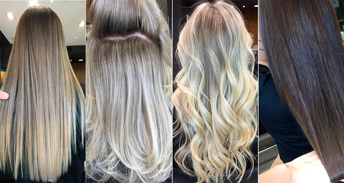 прямые волосы в All about Hair